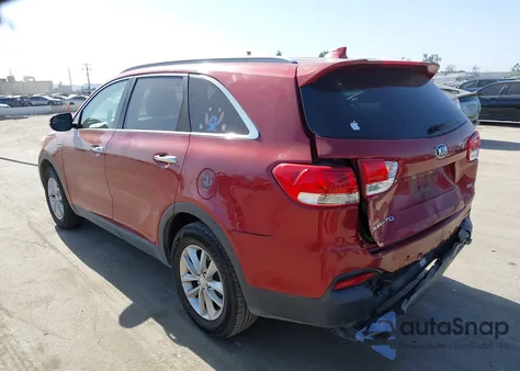 2016 Kia Sorento 2.4L Lx from USA, damaged, VIN 5XYPG4A3XGG091227